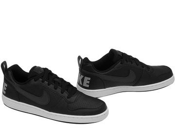 NIKE COURT BOROUGH LOW FORCE BV0744 001 CZARNE