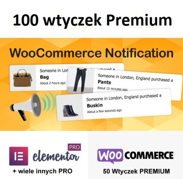 Wtyczka WooCommerce Notification. WordPress