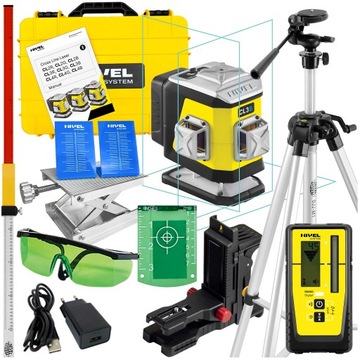 NIVEL SYSTEM CL3 LASER NIEBIESKI STATYW RD800 ŁATA