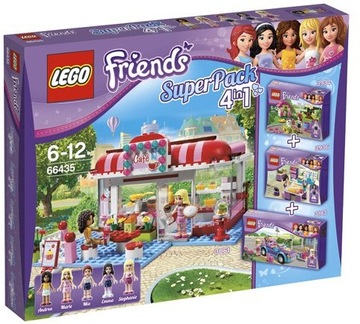 Unikat 2012 LEGO Friends 3061+3183+3934+3936=66435