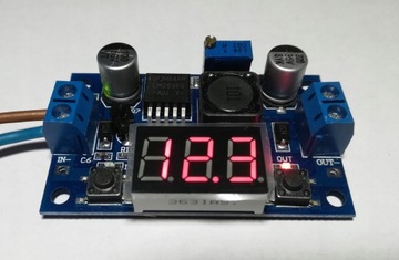 Преобразователь Регулируемый источник питания LM2596 LED 35В 3А