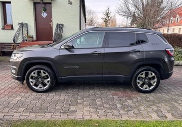 Jeep Compass II SUV 1.4 MultiAir 140KM 2018 Jeep Compass 1,4 T 140KM Key-less ACC FULL LED Skora Bezwypadkowy Serwis, zdjęcie 1