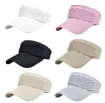 Женская летняя кепка с повязкой на голову для летней пляжной универсальной теннисной кепки
