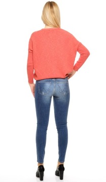 WRANGLER sweter coral ADELE SHORT CARDIGAN _ S 36