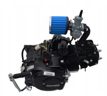 Двигатель Moretti 4T Junak Romet Barton Zipp объемом 125 куб.см.