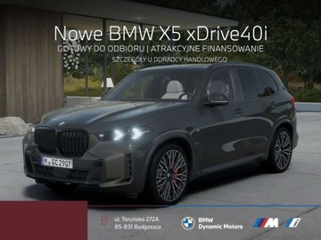 BMW X5 G05 SUV Facelifting 3.0 40i 381KM 2025 BMW X5 xDrive40i 381 KM mHEV - Gotowy do Odbioru - Pakiet M Pro - Kamera 3