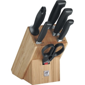 Zwilling Four Star Zestaw 4 noży blo bambusowy