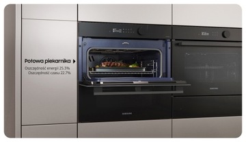 SAMSUNG NV7B5785KAK 76L Wi-Fi пароварка