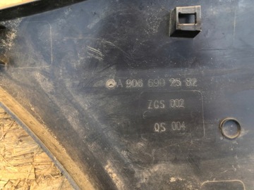 LIŠTA BLATNÍKU LEVÝ ZADNÍ MERCEDES SPRINTER W906