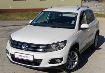 Volkswagen Tiguan I SUV Facelifting 2.0 TDI CR DPF BlueMotion 140KM 2012 Volkswagen Tiguan 2,0 Tdi 4Motion Alufelgi Klimatronik Po oplatach