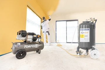 ШТУКАТУРКА И ШТУКАТУРНЫЙ АГРЕГАТ С ПОКРАСОЧНЫМ ПИСТОЛЕТОМ, миксер