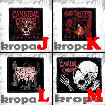 Нашивка CANNIBAL CORPSE 8 X 8 см. Множество дизайнов!