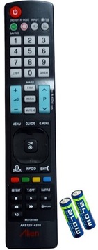 Pilot do telewizora TV LG AKB72914209 + baterie alkaliczne