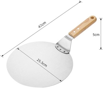 Стальная лопаточка, лопаточка для подачи пиццы и хлеба