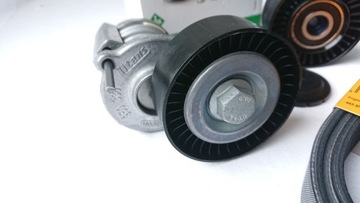 НАТЯЖИТЕЛЬ + РЕМНЯ + РОЛИК VW TRANSPORTER T5 2.0 TDI