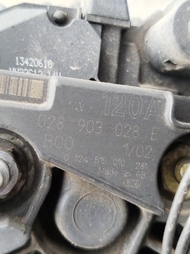 ALTERNÁTOR 1.9 2.0 TDI 028903028E VW SKODA AUDI
