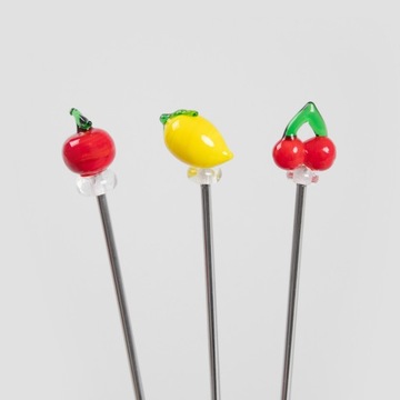 Набор размешивателей для морсов ORKEL SUMMER, 3 шт HOMLA