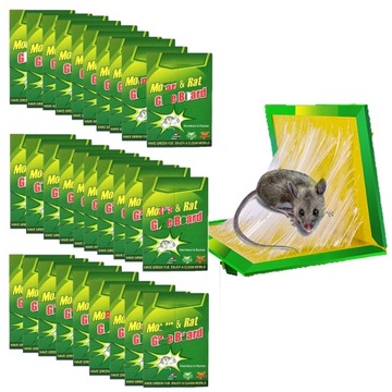 30x Pułapka Na Myszy Lep Łapka Na Myszy Z Klejem XXL Myszołapka Klejowa