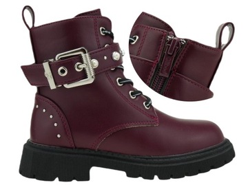 BUTY ZIMOWE DZIEWCZĘCE OCIEPLANE ŚNIEGOWCE 31