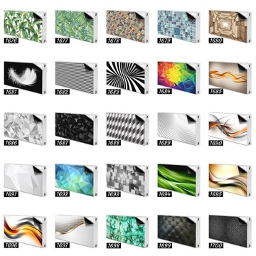 Nadruk magnes na kaloryfer 90x60 Jesienna mozaika