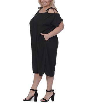 ИСПАНСКОЕ платье на бретелях 01 3xl 4xl белое