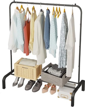 Wieszak na ubrania czarny GARMENT RACK