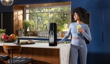 SODASTREAM Terra Black Saturator + 3 флакона