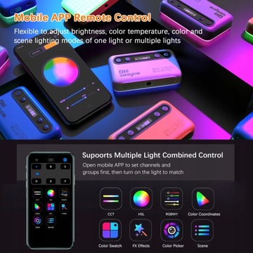 Карманный RGB-видеосветильник Weeylite S05