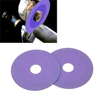 2x TARCZA DIAMENTOWA DO CIĘCIA SZKŁA CERAMIKI OSTRZENIA ELEKTROD PIŁ 125mm