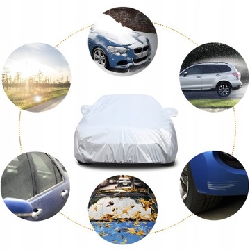 ТВЕРДЫЙ БРЕЗЕНТОВЫЙ АВТОМОБИЛЬНЫЙ КРЫШКА БОЛЬШОЙ Водонепроницаемый НА ЗИМУ