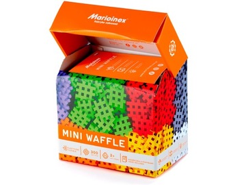 Marioinex KLOCKI MINI WAFFLE 300 elementów Konstrukcyjne Wafle klocków