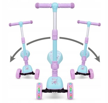 Самокат-балансир Kidwell RIMBA 2в1 со светодиодной подсветкой