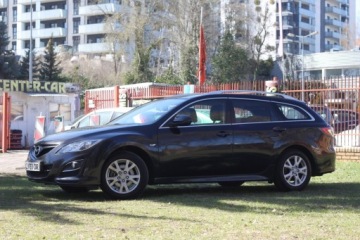 Mazda 6 II Kombi Facelifting 2.0 MZR 155KM 2011 Mazda 6 Mazda 6 II Pelen Serwis ASO Bez Wkladu Finansowego Stan Tech. BDB, zdjęcie 1