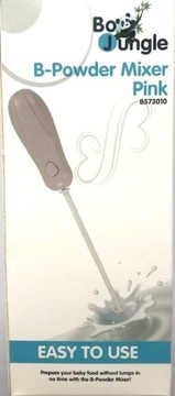 Миксер с мешалкой для сухого молока, Цвет Розовый