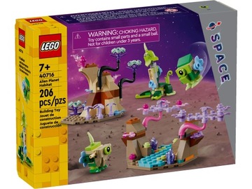 LEGO SPACE 40716 ŚRODOWISKO NATURALNE KOSMITÓW 7+