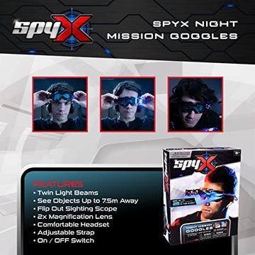 Детские очки SpyX Night Mission, разноцветные, 26 см