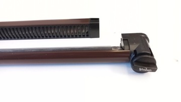 Приточный оконный воздухоотводчик Ventair TRDn, автоматический, коричневый RAL 8017