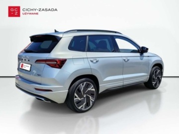 Skoda Karoq Crossover Facelifting 2.0 TDI SCR 150KM 2022 Skoda Karoq Sportline, Hak, Matrix, Kamera 360, ACC, Ambiente, Podgrzewana, zdjęcie 32