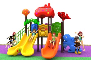 Сертифицированная игровая площадка с горками