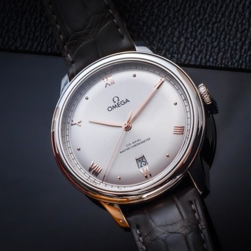 OMEGA DE VILLE PRESTIGE AUTOMATIC CO-AXIAL MASTER COSC 40MM + PASEK/KPL.