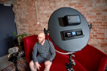 Светодиодная лампа Newell Air Artha XL + сумка для дистанционного управления, штатив