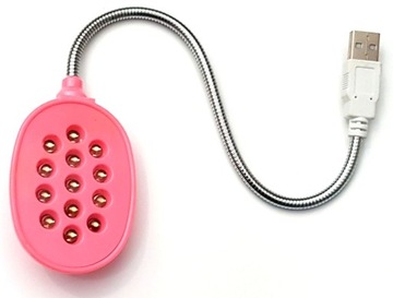 Lampka 13 LED USB do laptopa netbooka