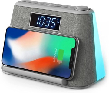 I-BOX GLOW RADIO FM BT ładowarka indukcyjna OPIS