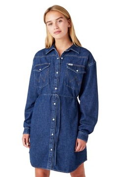 WRANGLER JUMBO DRESS DARK INDIGO W9R46OX1E L