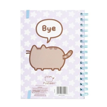 БЛОКНОТ А5 PUSHEEN / БЛОКНОТ НА СПИРАЛЬНОЙ ПОДКЛАДКЕ / ПРИВЕТ / ПОКА / БЛОКНОТ /