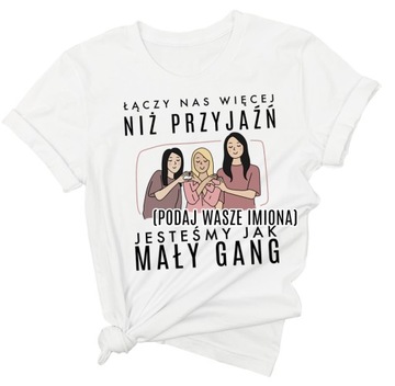 Koszulka dla 3 przyjaciółek prezent urodzinowy S/M