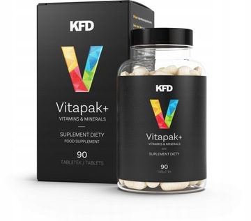 WITAMINY I MINERAŁY VITAPAK Z KFD ORGANICZNE 45dni