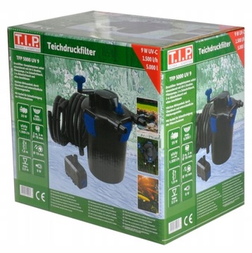 Фильтр для пруда, насос, УФ-лампа