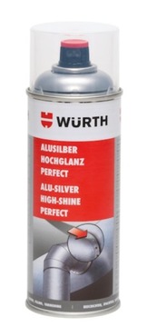 WURTH Chrom w Spray wysokopołyskowy srebrny alu