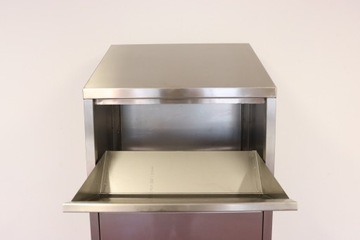 Шкаф с желобом для стирки белья, нержавеющая сталь